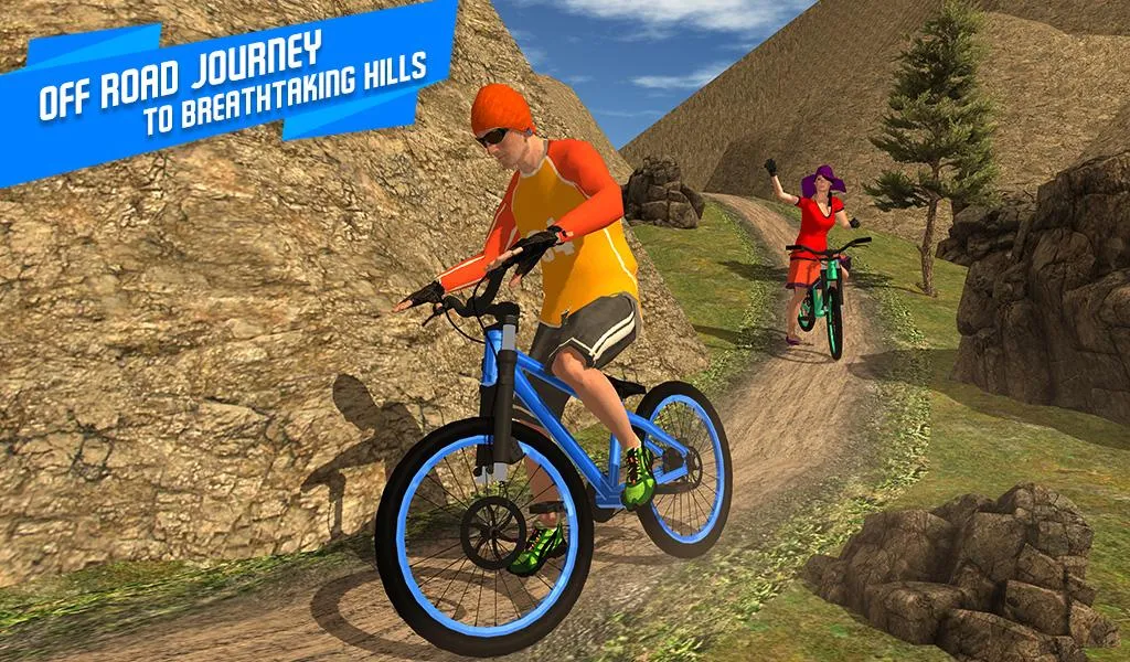 BMX Offroad Bicycle Rider Game - عکس بازی موبایلی اندروید