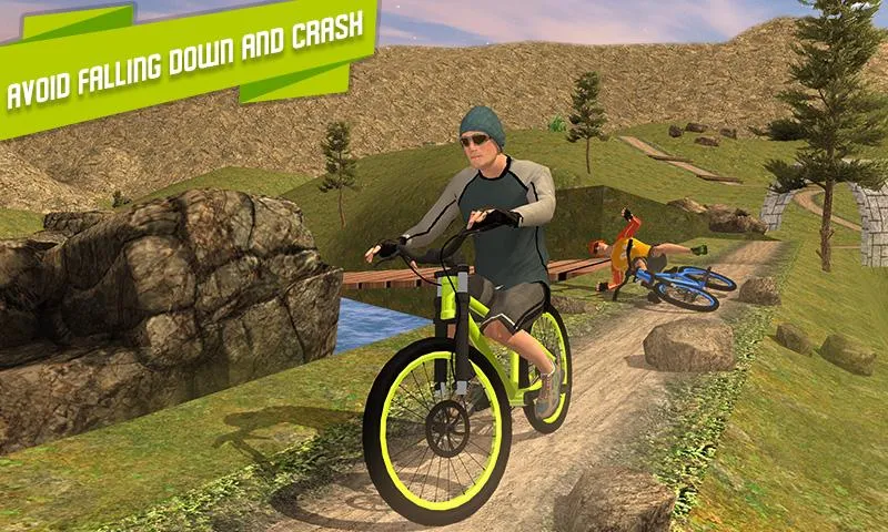 BMX Offroad Bicycle Rider Game - عکس بازی موبایلی اندروید