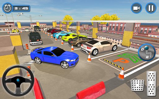 Car Parking School 2018 - Smart Multi Level Car 3d - Gameplay image of android game