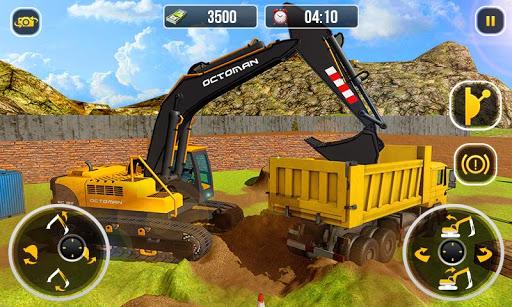 Heavy Excavator Crane - City Construction Sim 2017 - عکس بازی موبایلی اندروید
