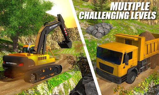 Heavy Excavator Crane - City Construction Sim 2017 - عکس بازی موبایلی اندروید