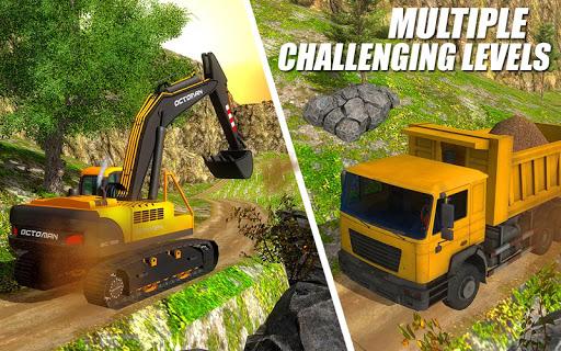 Heavy Excavator Crane - City Construction Sim ۲۰۱۷ - عکس بازی موبایلی اندروید