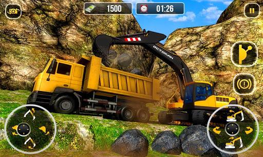 Heavy Excavator Crane - City Construction Sim ۲۰۱۷ - عکس بازی موبایلی اندروید