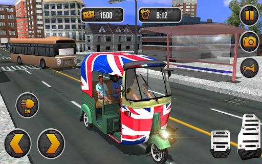 Tuk Tuk Auto Rickshaw Driver۳d - عکس بازی موبایلی اندروید