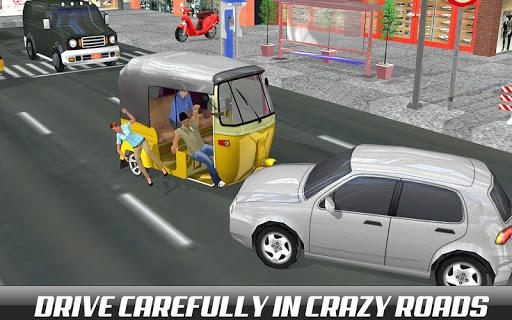 Tuk Tuk Auto Rickshaw Driver۳d - عکس بازی موبایلی اندروید