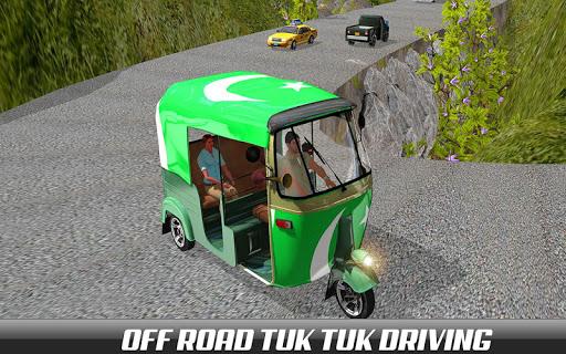 Tuk Tuk Auto Rickshaw Driver۳d - عکس بازی موبایلی اندروید