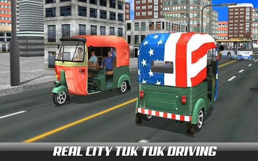 Tuk Tuk Auto Rickshaw Driver۳d - عکس بازی موبایلی اندروید