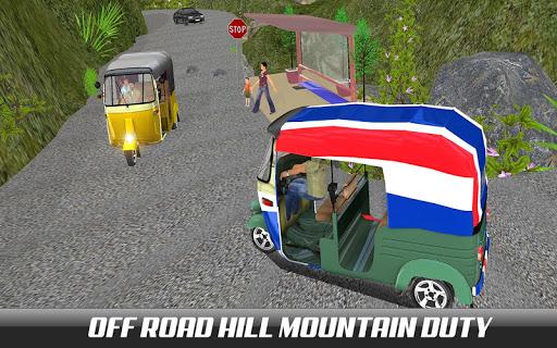 Tuk Tuk Auto Rickshaw Driver3d - Gameplay image of android game
