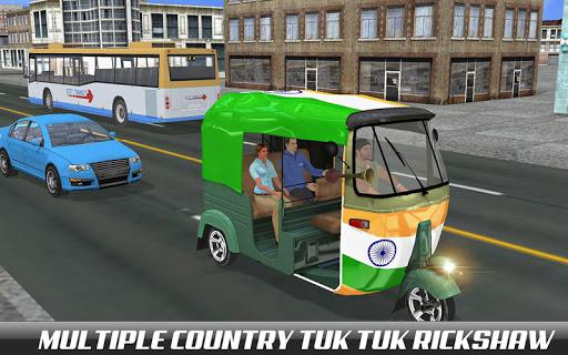 Tuk Tuk Auto Rickshaw Driver۳d - عکس بازی موبایلی اندروید