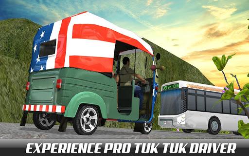 Tuk Tuk Auto Rickshaw Driver۳d - عکس بازی موبایلی اندروید