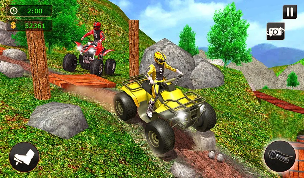 Quad Bike Offroad Drive Stunts - عکس بازی موبایلی اندروید