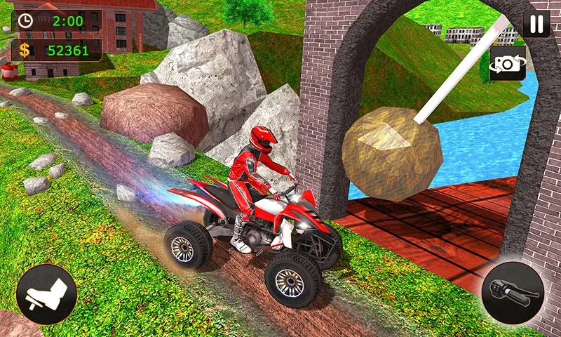 Quad Bike Offroad Drive Stunts - عکس بازی موبایلی اندروید