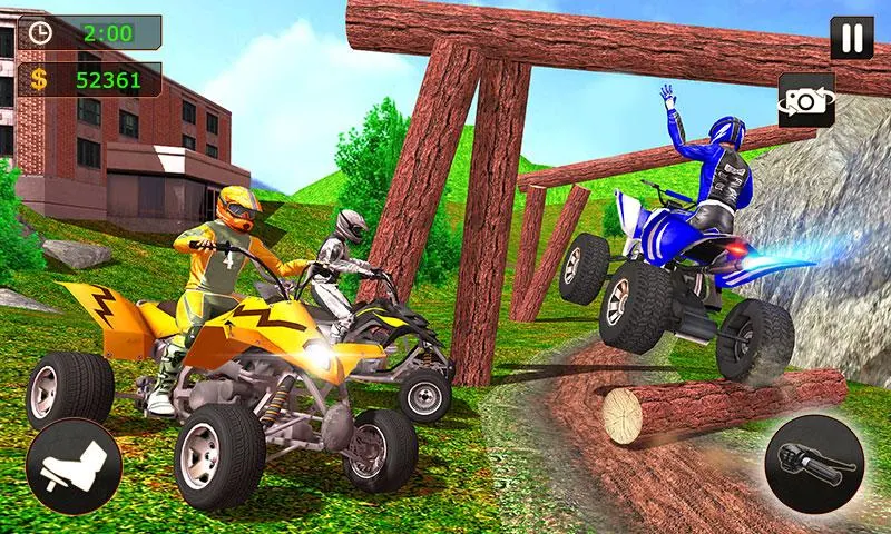 Quad Bike Offroad Drive Stunts - عکس بازی موبایلی اندروید