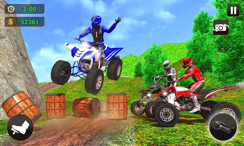 Quad Bike Offroad Drive Stunts - عکس بازی موبایلی اندروید