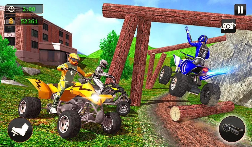 Quad Bike Offroad Drive Stunts - عکس بازی موبایلی اندروید