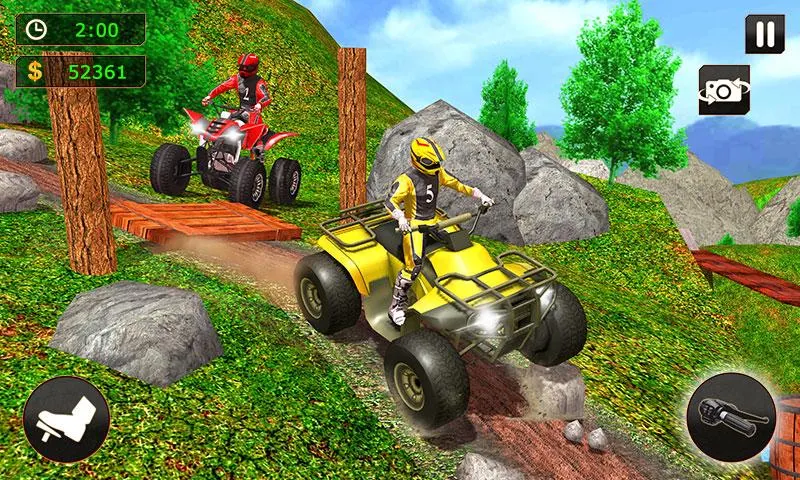 Quad Bike Offroad Drive Stunts - عکس بازی موبایلی اندروید