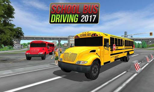 School Bus Driving Game - Gameplay image of android game