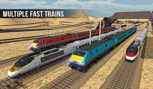 Train Simulator ۲۰۱۷ - Euro Railway Tracks Driving - عکس بازی موبایلی اندروید