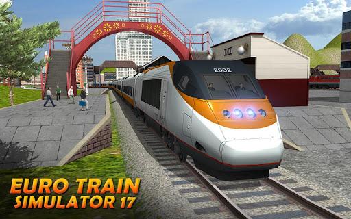 Train Simulator ۲۰۱۷ - Euro Railway Tracks Driving - عکس بازی موبایلی اندروید
