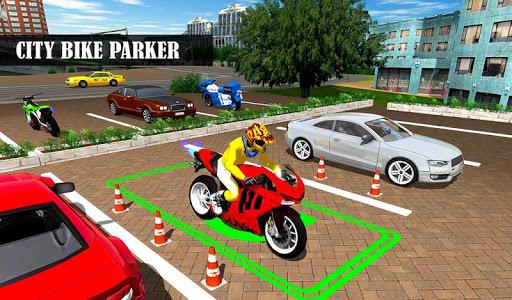 Bike Parking Moto Driving Game - عکس بازی موبایلی اندروید