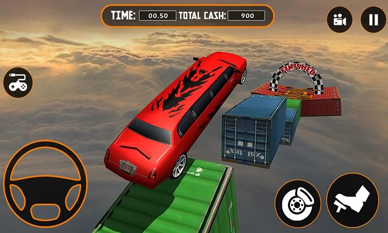 Impossible Limo Driving stunt - عکس بازی موبایلی اندروید