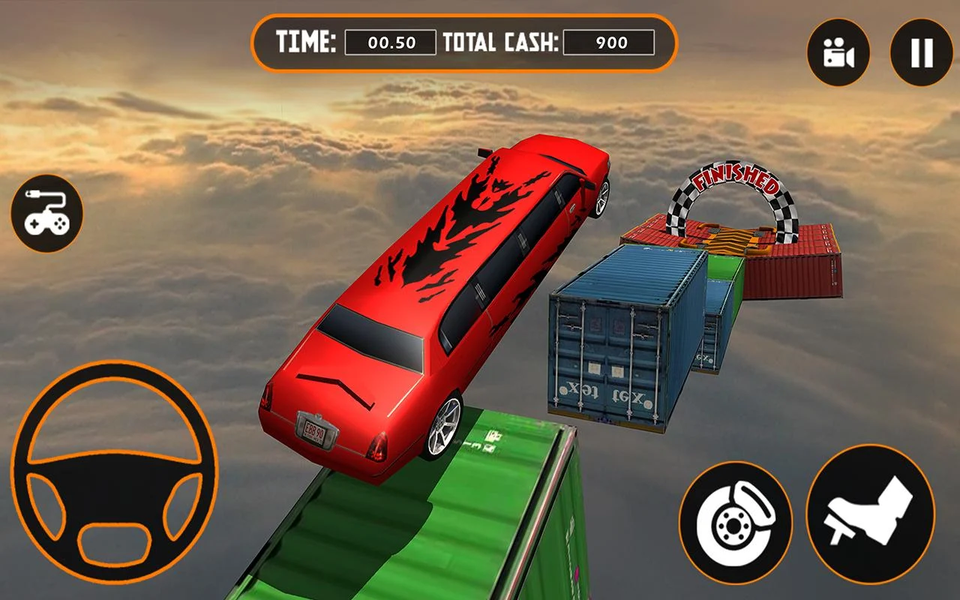 Impossible Limo Driving stunt - عکس بازی موبایلی اندروید