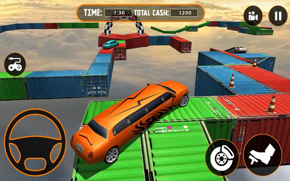 Impossible Limo Driving stunt - عکس بازی موبایلی اندروید