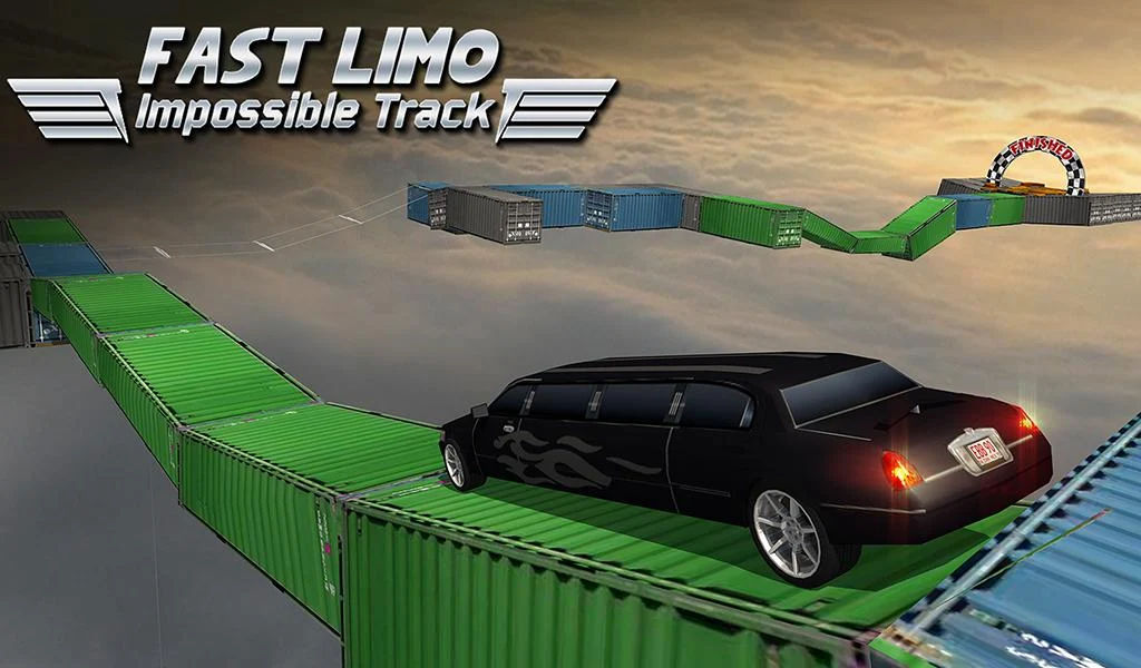 Impossible Limo Driving stunt - عکس بازی موبایلی اندروید