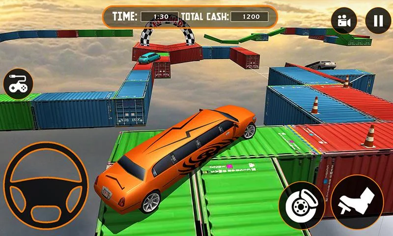 Impossible Limo Driving stunt - عکس بازی موبایلی اندروید
