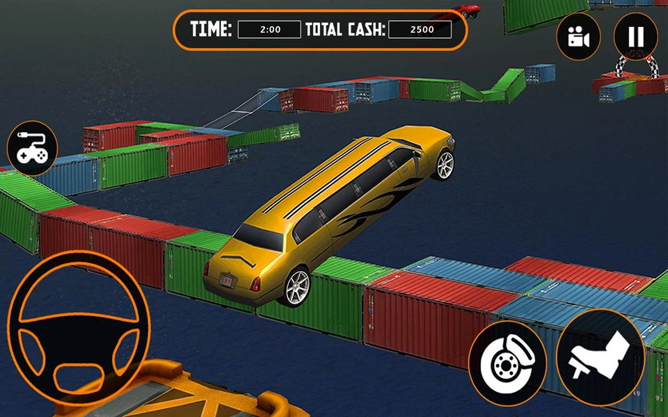 Impossible Limo Driving stunt - عکس بازی موبایلی اندروید