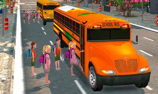 School Bus Driving Games 3D - Gameplay image of android game