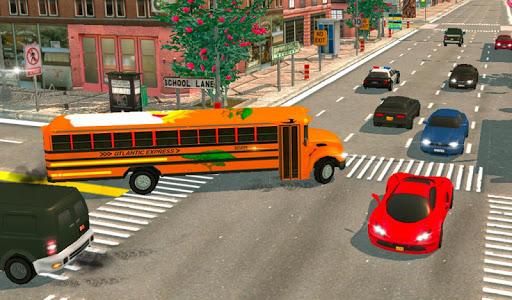 School Bus Driving Games ۳D - عکس بازی موبایلی اندروید