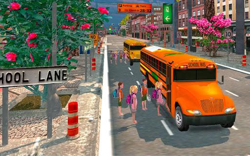 School Bus Driving Games ۳D - عکس بازی موبایلی اندروید