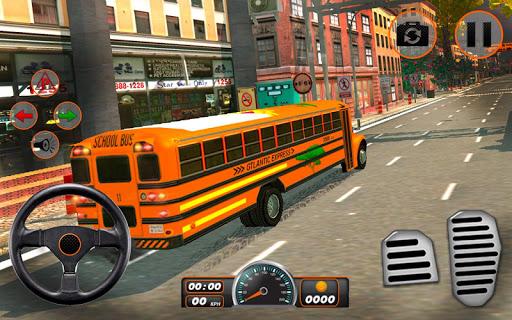 School Bus Driving Games ۳D - عکس بازی موبایلی اندروید