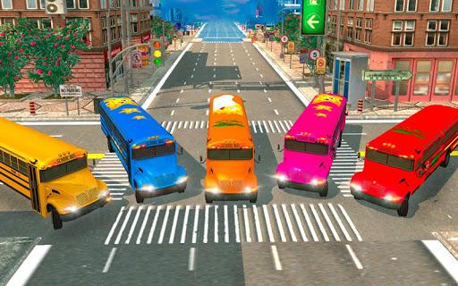 School Bus Driving Games ۳D - عکس بازی موبایلی اندروید