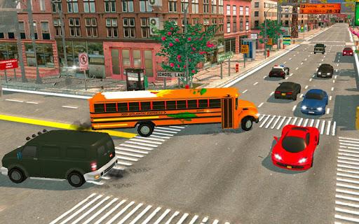 School Bus Driving Games ۳D - عکس بازی موبایلی اندروید