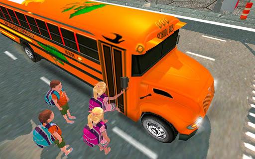 School Bus Driving Games ۳D - عکس بازی موبایلی اندروید