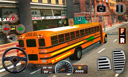 School Bus Driving Games ۳D - عکس بازی موبایلی اندروید