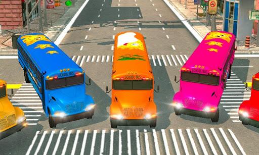 School Bus Driving Games ۳D - عکس بازی موبایلی اندروید