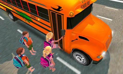School Bus Driving Games ۳D - عکس بازی موبایلی اندروید