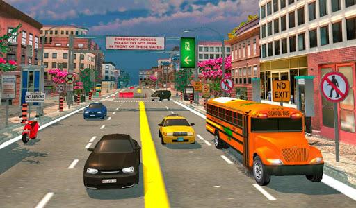School Bus Driving Games ۳D - عکس بازی موبایلی اندروید