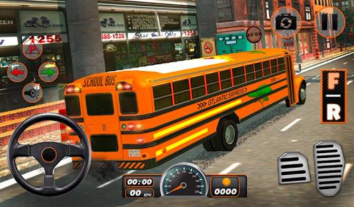 School Bus Driving Games ۳D - عکس بازی موبایلی اندروید