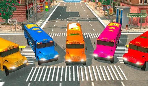 School Bus Driving Games ۳D - عکس بازی موبایلی اندروید
