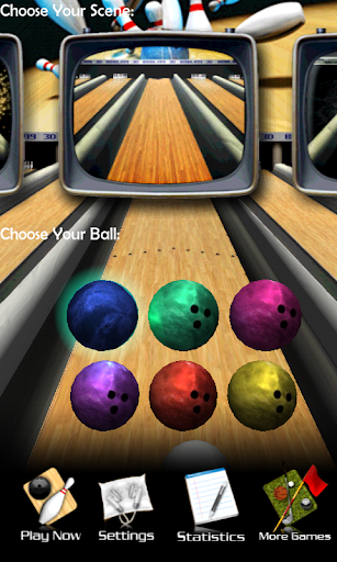 3D Bowling - Gameplay image of android game