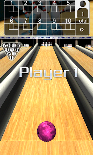 3D Bowling - Gameplay image of android game