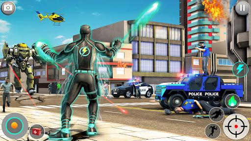 Hero City Bank Robbery Crime - Gameplay image of android game
