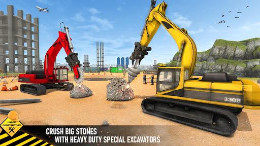 Heavy Drill Excavator Games - عکس برنامه موبایلی اندروید