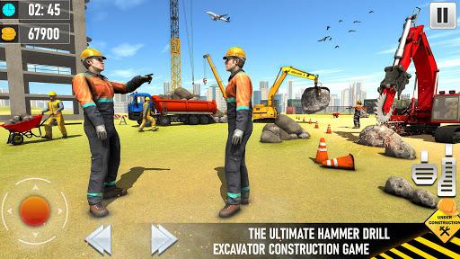 Heavy Drill Excavator Games - عکس برنامه موبایلی اندروید