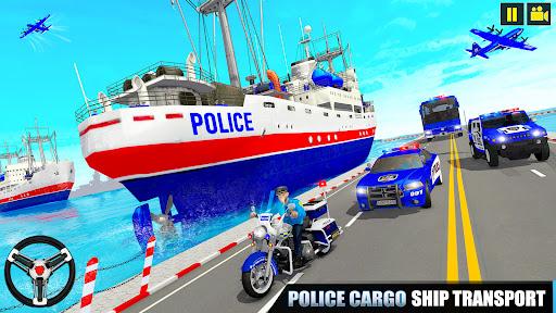Police Transporter Cargo Ship - Image screenshot of android app