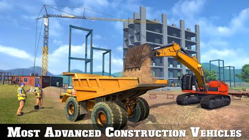 Sand Excavator Simulator 3D Sand Truck Driving - Gameplay image of android game